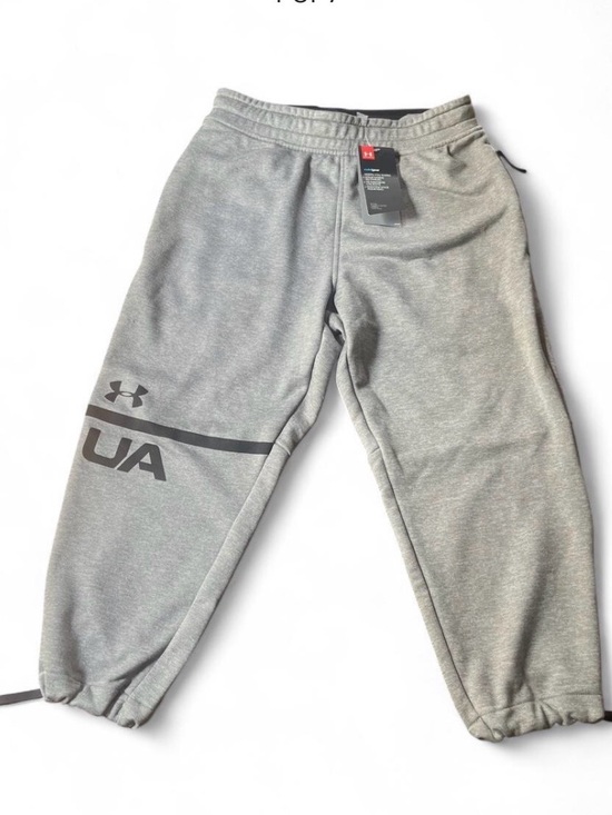 Under Armour Other - Under Armour NWT Gray Cropped Jogger Sweatpants Men’s M